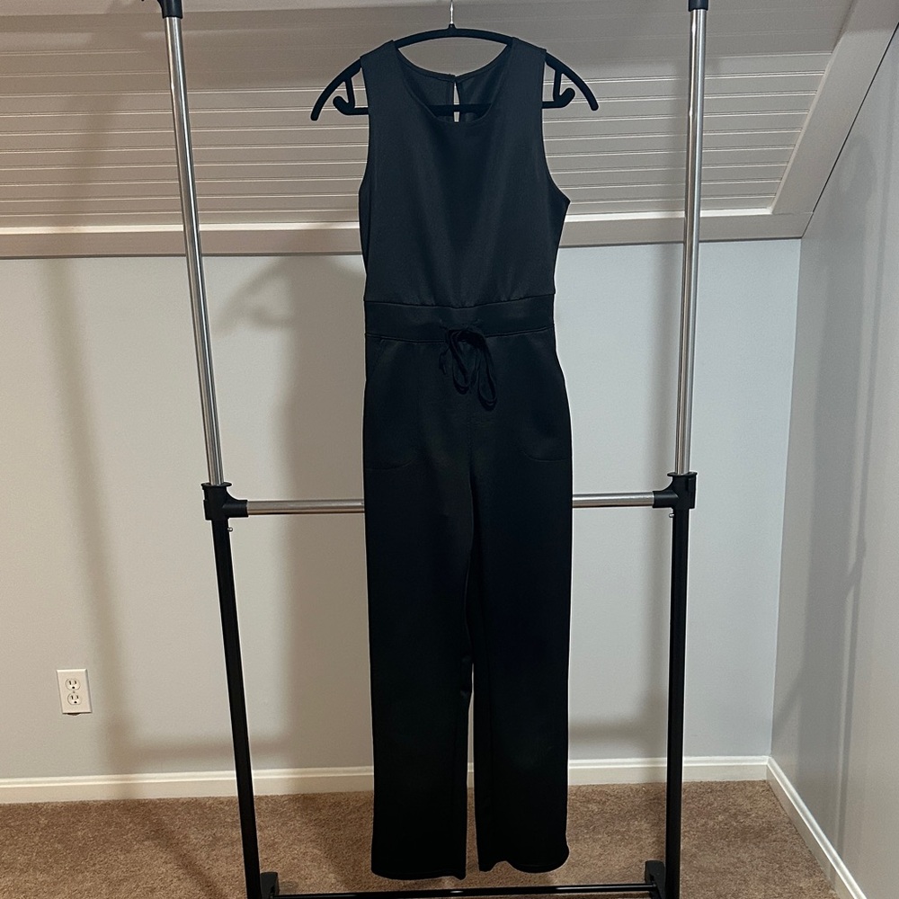 Comfortable Cute Black Jumpsuit